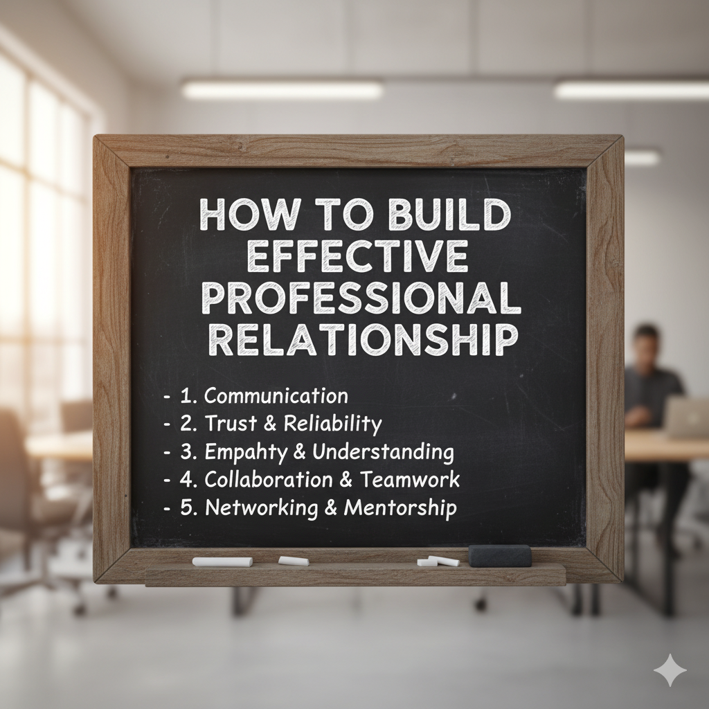 How to Build Effective Professional Relationships